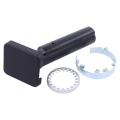 MOTOKU spare tire carrier lock cover secures the mounting area and prevents debris intrusion