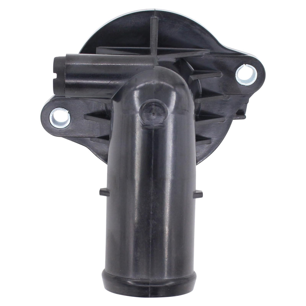 MOTOKU thermostat housing in engine bay view, ready for a reliable coolant connection