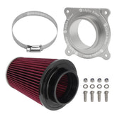 Motoparty engine air filter kit assembly for Yamaha YFM700 improves airflow potential.
