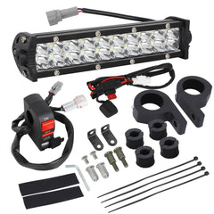MotoParty USB charging function on light bar for powering devices