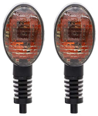 Motoparty VN650 Vulcan S front turn signal improves visibility.