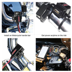 MOTOPOWER MP0609AA SAE-to-ring-terminal cable enables battery maintainers.