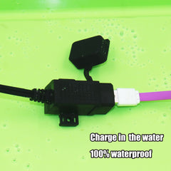 MOTOPOWER MP0609EA 12-24V input powering USB output