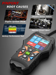 Freeze frame data display on MP69040 for comparison with live data