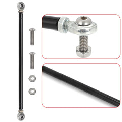 MotoQueen universal fit throttle linkage adapts to diverse car setups.