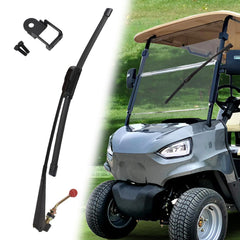 MOTOQUEEN universal windshield wiper kit for golf carts boosts visibility in rain