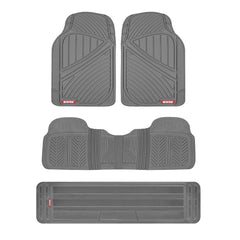 Motor Trend 3-Row front mats protect the driver area with rugged durability.