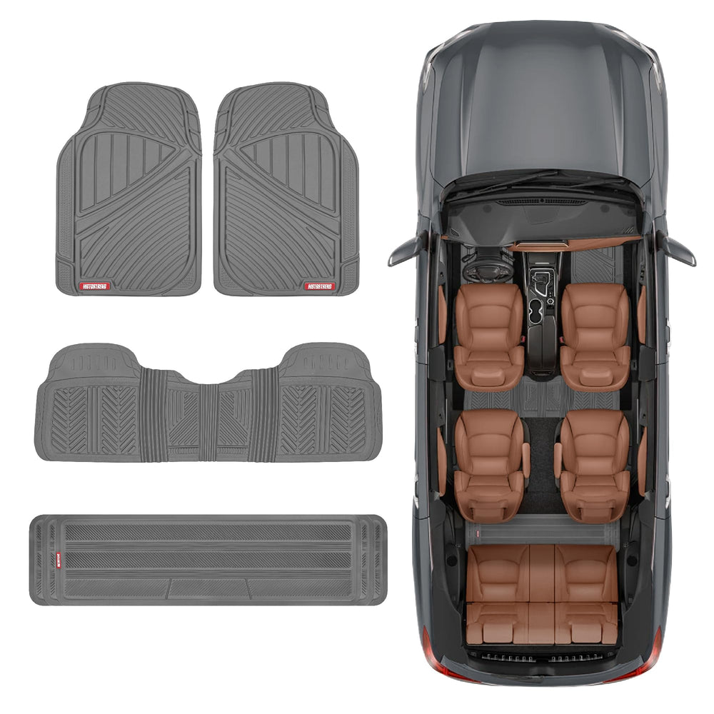 Motor Trend 3-Row second-row liner provides full coverage for passengers.