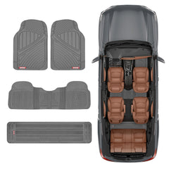Motor Trend 3-Row second-row liner provides full coverage for passengers.