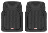 Motor Trend FlexTough front mats 2pc cover the front floor for all-weather protection.