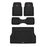 Motor Trend FlexTough front mats provide durable all-weather protection with trim-to-fit precision.
