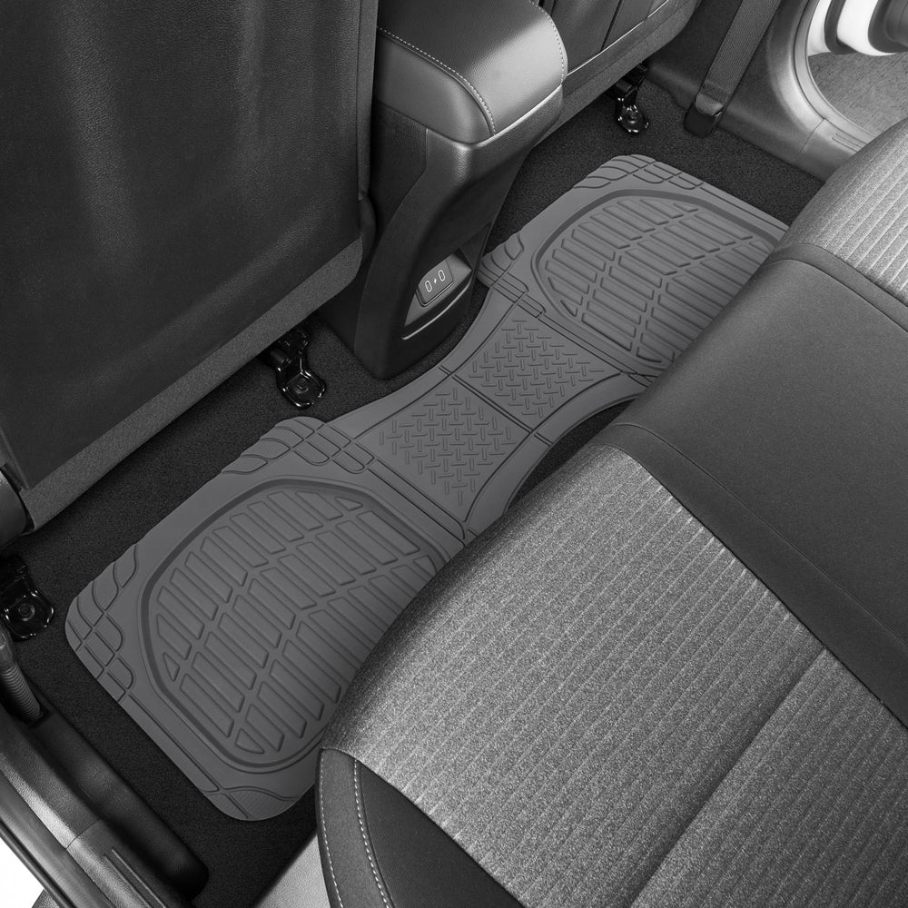 Motor Trend FlexTough gray mats blend with interior aesthetics.