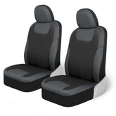 Motor Trend front seat cover in waterproof neoprene protects against spills during daily drives.