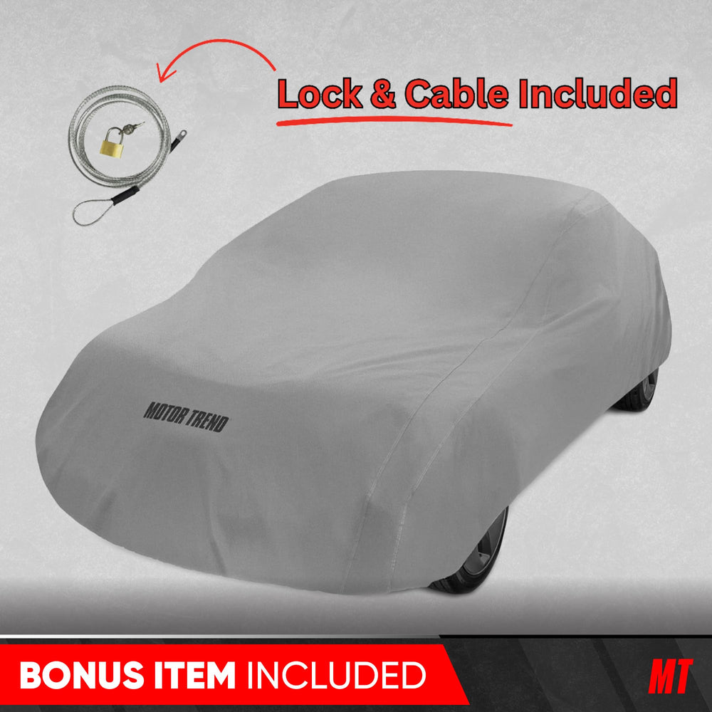 Motor Trend scratch-free inner lining keeps the exterior finish pristine during storage