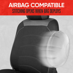Motor Trend interior protection helps keep seats clean from dirt and stains.