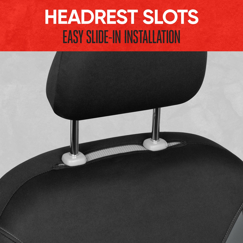 Motor Trend SpillGuard airbag-compatible design keeps safety features accessible.