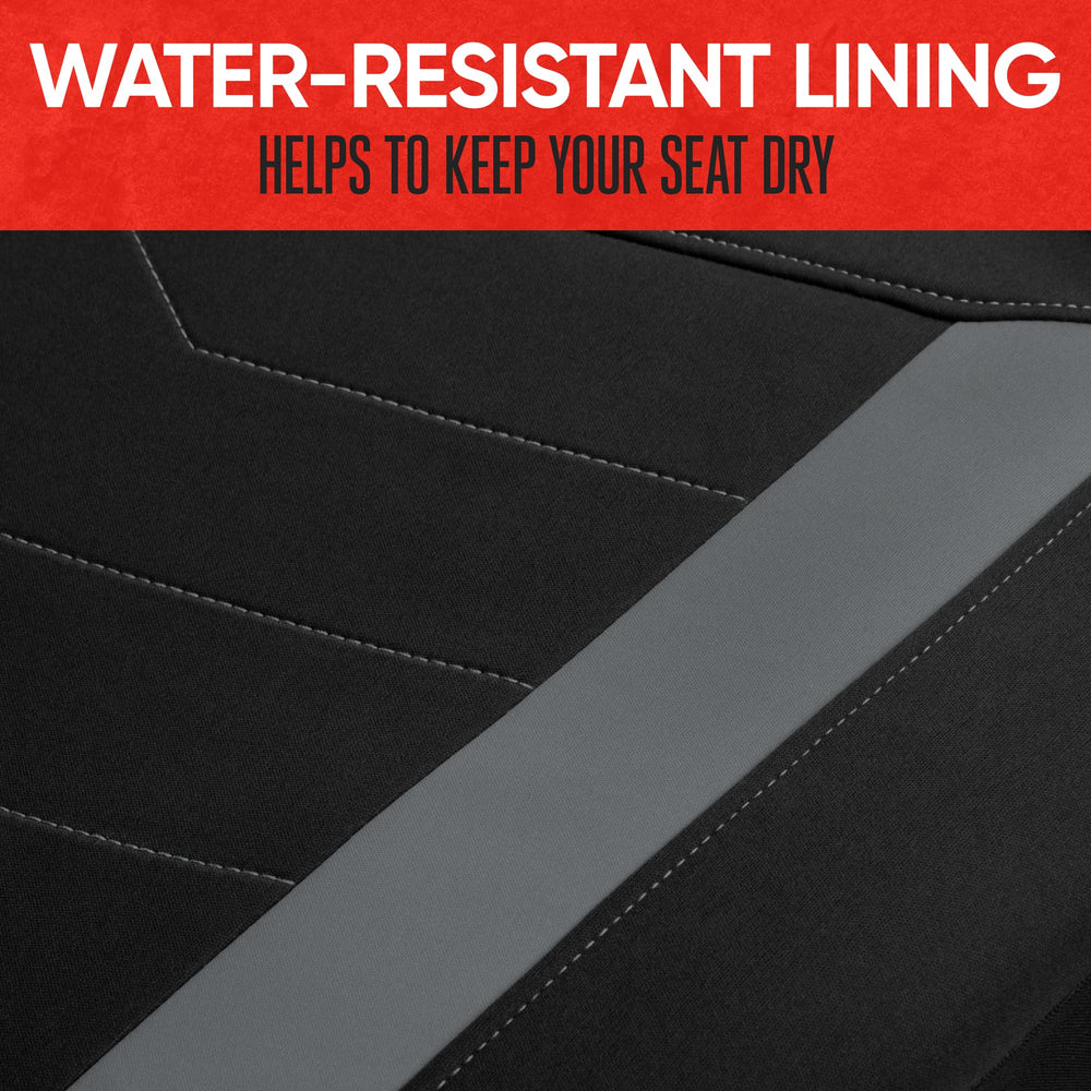 Motor Trend licensed product combines automotive expertise with durable front-seat protection.