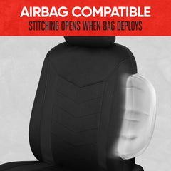 Motor Trend SpillGuard2 dirt and hair resistant seat cover in use
