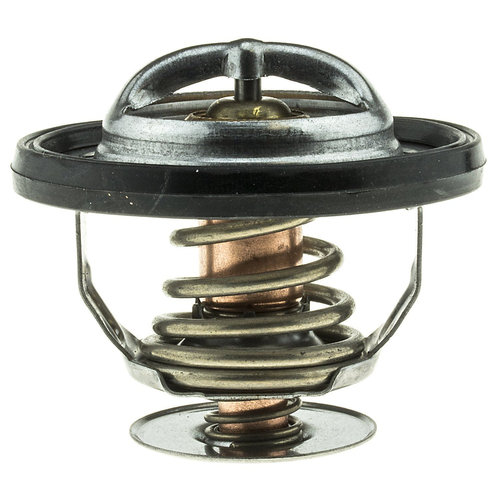 MotoRad 416-192 thermostat with seal close-up highlighting durable seal for reliable cooling system.