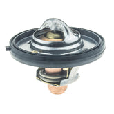 MotoRad fail-safe thermostat 195 degrees close-up showing robust design for overheating protection