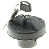 MotoRad locking fuel cap close-up showing secure locking mechanism for Chevy vehicles