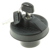 MotoRad MGC902 locking fuel cap front view, showing secure closure