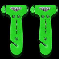 MOTORBUDDY 2-Pack safety hammer with window breaker for quick exit