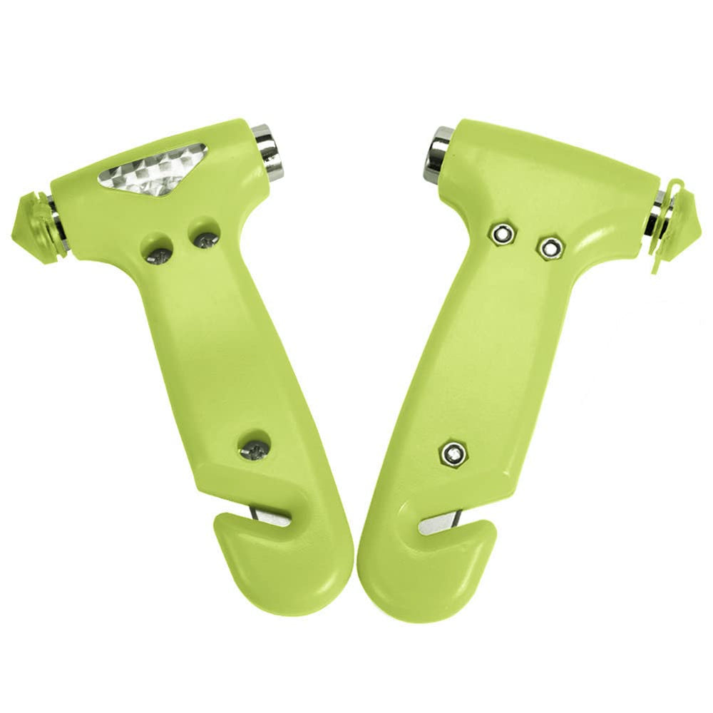 MOTORBUDDY car emergency kit with two accessible hammers