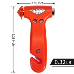 MOTORBUDDY window breaker with two hardened tips for fast exit