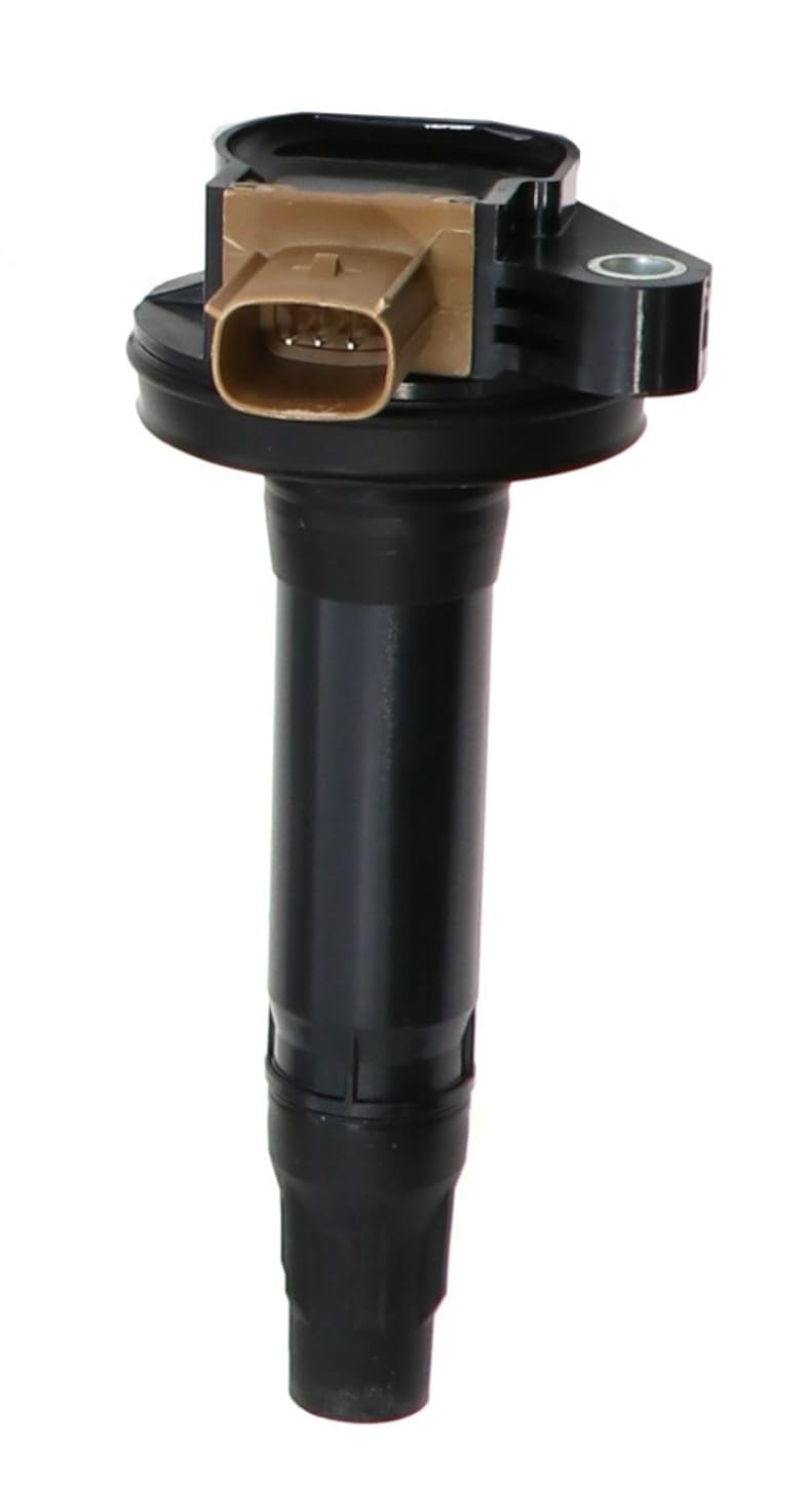Motorcraft DG549 coil ignition front view shows exact fit for Ford and Lincoln engines.