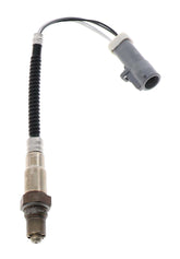 Motorcraft DY835 oxygen sensor front view showing direct-fit design for reliable engine management