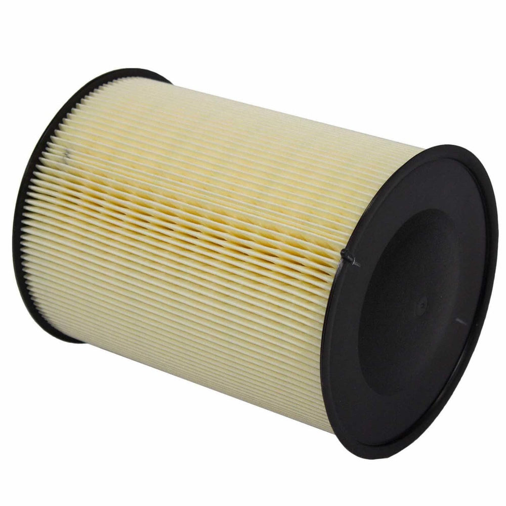 Close-up of Motorcraft FA1908 air cleaner filter media highlighting filtration design