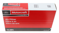 Motorcraft FA1884 easy-install image shows quick replacement during routine maintenance.