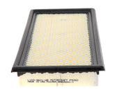 Motorcraft FA1884 air filter front view shows durable polyurethane construction for reliable filtration.