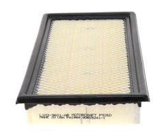 Motorcraft FA1884 air filter front view shows durable polyurethane construction for reliable filtration.