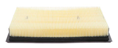 Motorcraft FA1884 filter media close-up shows filtration material resisting moisture and oil exposure.