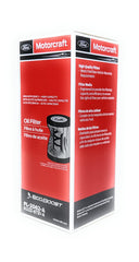 Motorcraft FL2062A filtration media close-up, shows debris removal capability.