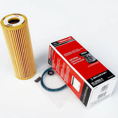 Motorcraft FL2062A packaging label visible, easy maintenance planning.