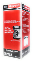 Stacked Motorcraft FL2062A filters, ready for multiple oil changes.