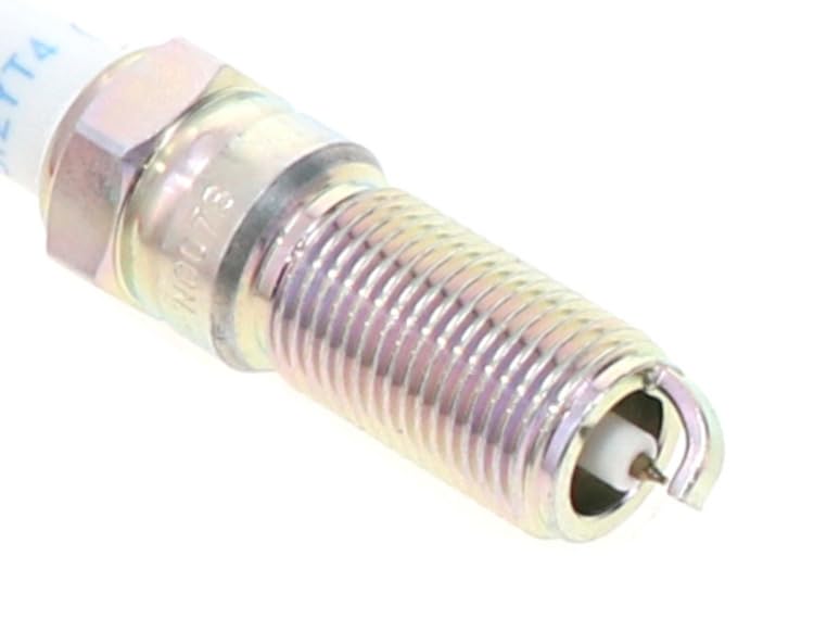 Motorcraft SP580X spark plug installation scene suggesting easy swap.
