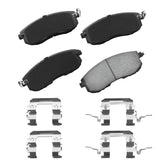 Motorevo ceramic front brake pad for Camry 2007-2017 with superior heat resistance.