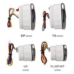 Motor Meter Racing W PRO fuel gauge 52mm helps monitor remaining range