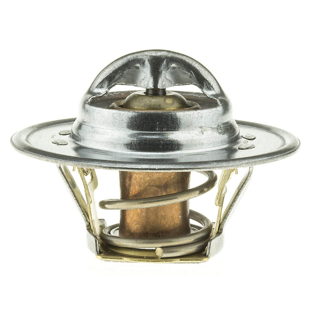 MotoRad 7200-160 detail of the silver thermostat highlighting robust construction.