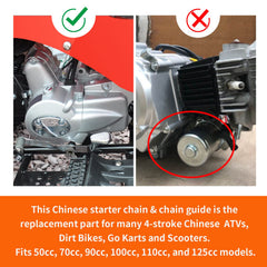 MOTOQUEEN compatibility chart helps identify fits for Chinese 4-stroke engines.