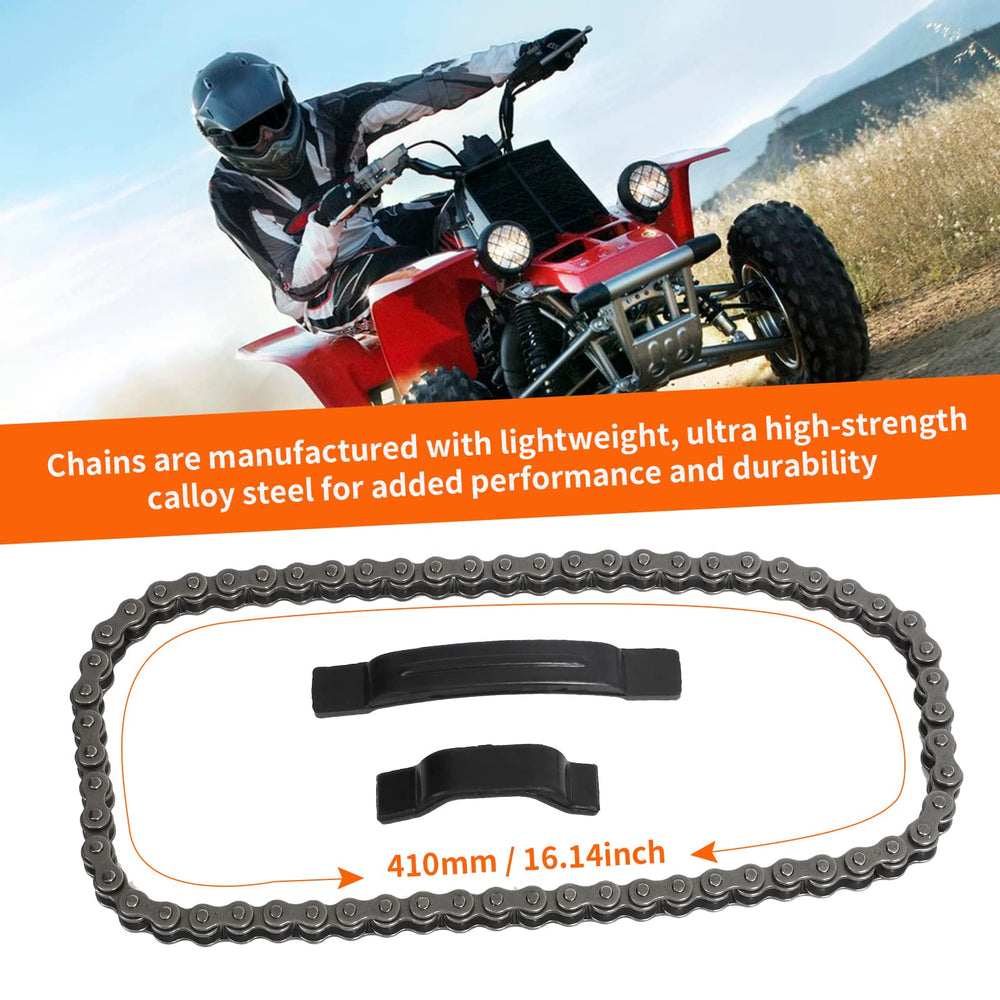 MOTOQUEEN installation demo showing chain fitment on your engine.