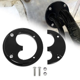 MOTOQUEEN Holley Terminator X Max bracket front view for secure firewall pass-through.