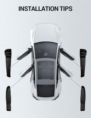 Motrobe Model Y Juniper color-matched fit blends seamlessly with the interior