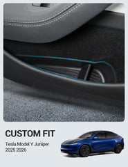 Motrobe Model Y Juniper front door organizer tray demonstrating organized storage for keys and phones
