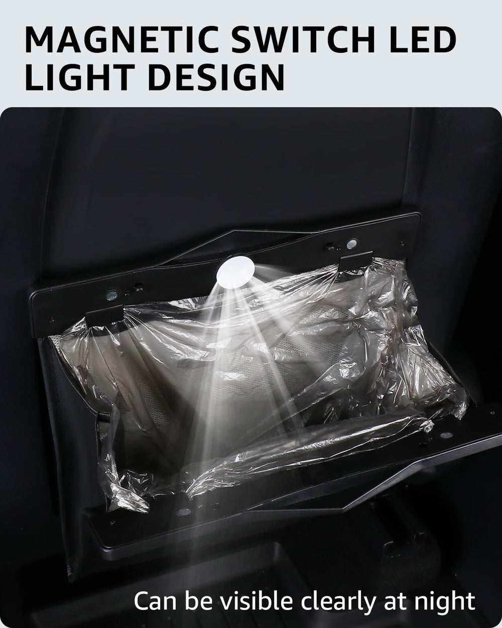 Motrobe Model Y waterproof faux leather finish resists spills and wipes clean.