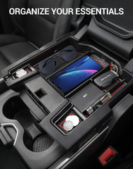 Motrobe ram console organizer non-slip mats prevent movement